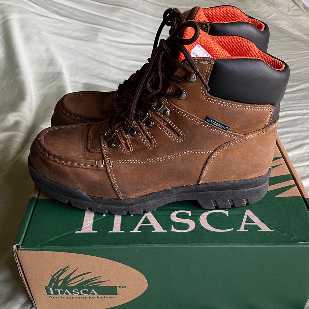 Men’s Leather Work Boots